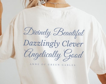 Anne Of Green Gables Shirt Anne Of Green Gables Gifts Librariancore Shirt Romantic Academia Light Academia TShirt Cottage Core Clothing