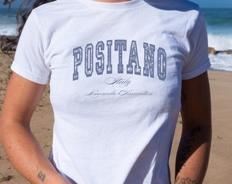 Camiseta de bebé Limoncello, camiseta de bebé Positano Costa de Amalfi de los años 90, camiseta Italia, camiseta de bebé Lemoncello Old Money Aesthetic Lemon Fruit, camiseta Riviera Italiana