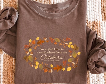 Anne Of Green Gables Long sleeve Librariancore Light Academia Romantic Academia Anne of Green Gables Gifts Ann Og Green Gables October Fall
