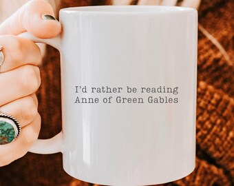Anne Of Green Gables Mug Anne Of Green Gables Gifts Bookish Mug Literature Mug Cottagecore Mug Book Related Gifts Light Academia Mug