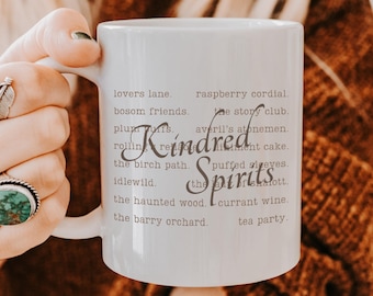 Anne Of Green Gables Mug Anne Of Green Gables Gifts Literature Mug Cottage Core Mug Romantic Academia Book Related Gifts Light Academia Mug