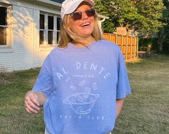 Pasta Shirt Tomato Girl Aesthetic Tomato Girl Summer Tomato Girl Shirt Italia Shirt Al Dente Shirt Comfort Colors Pasta Lover Shirt Chef
