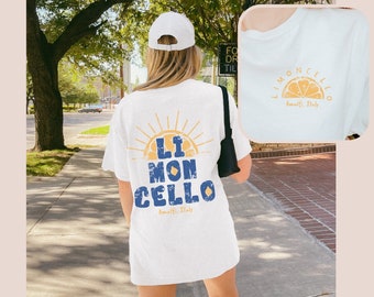 Limoncello Shirt Lemoncello Shirt Tomato Girl Summer Amalfi Coast Shirt Italy Shirt Tomato Girl Shirt Italian Summer Lemon Shirt Fruit Lemon