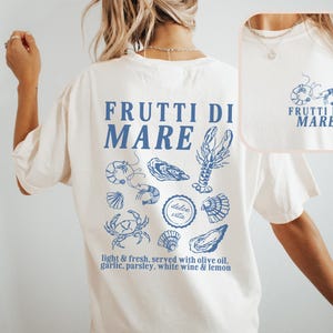 Dolce Vita Shirt Oyster Shirt Crab Shirt Shrimp Shirt Lobster Shirt Fisherman Aesthetic Oceancore Shirt Coastal Granddaughter La Dolce Vita