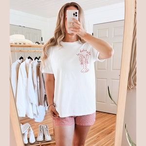 la dolce vita lobster comfort colors shirt