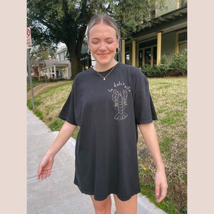 la dolce vita lobster comfort colors shirt