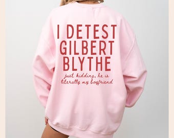 Anne Of Green Gables Sweatshirt Gift For Best Friend Librariancore Literary Sweatshirt Literature Sweatshirt Anne Of Green Gables Gifts