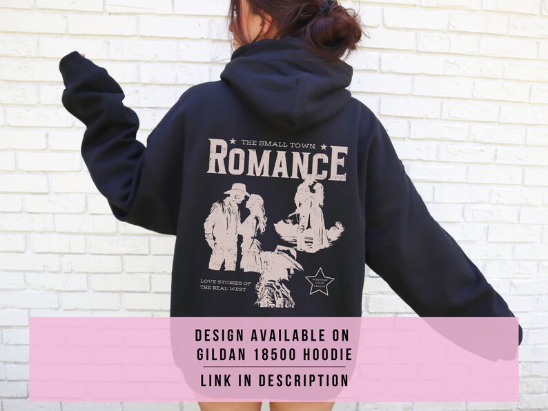 available on gildan hoodie.