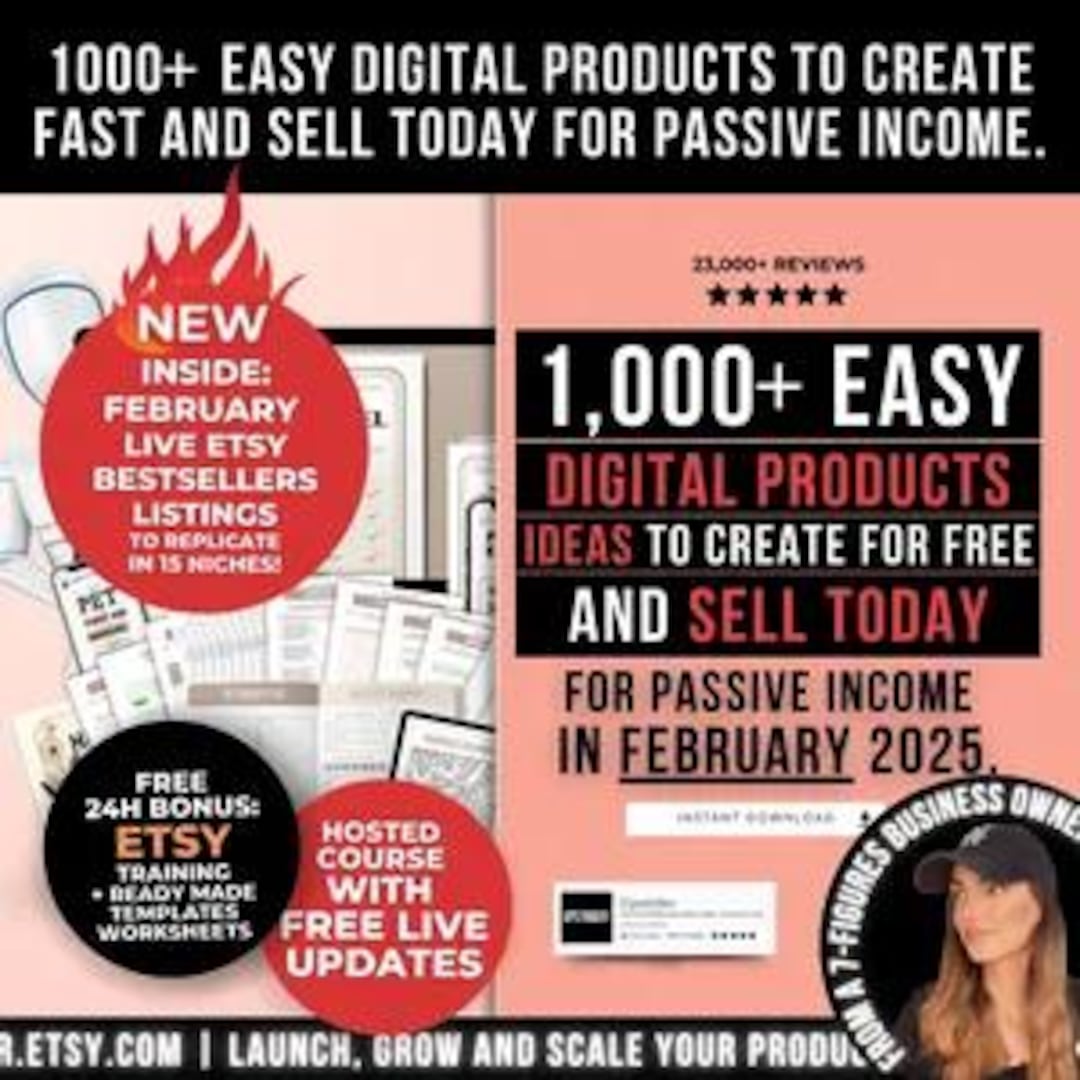 1000 Digital Products Ideas to Create and Sell Today for Passive Income ...