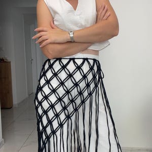 Macrame shawl, mesh shawl, mesh shawl macrame, macrame accessory, black macrame mesh, handmade macrame mesh