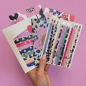 Rainbow Birthday Bundle - Pack of Five Birthday Cards