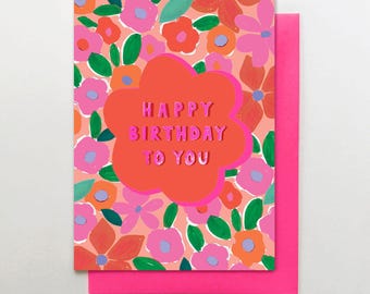 GDN01 - Happy Birthday To You Flowers