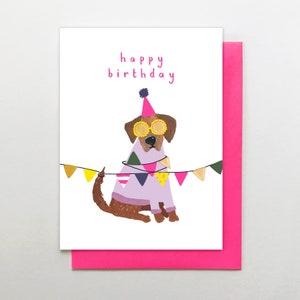 Feliz cumpleaños perro