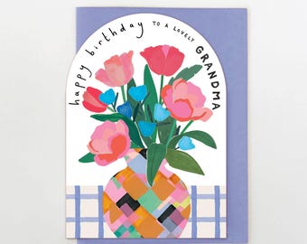RI35 - Happy Birthday To A Lovely Grandma