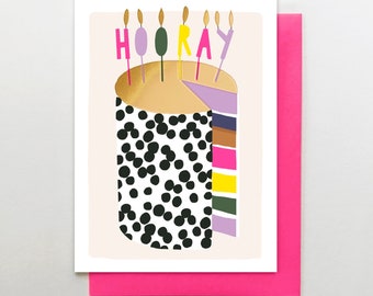 CP05 - Hooray Birthday Card