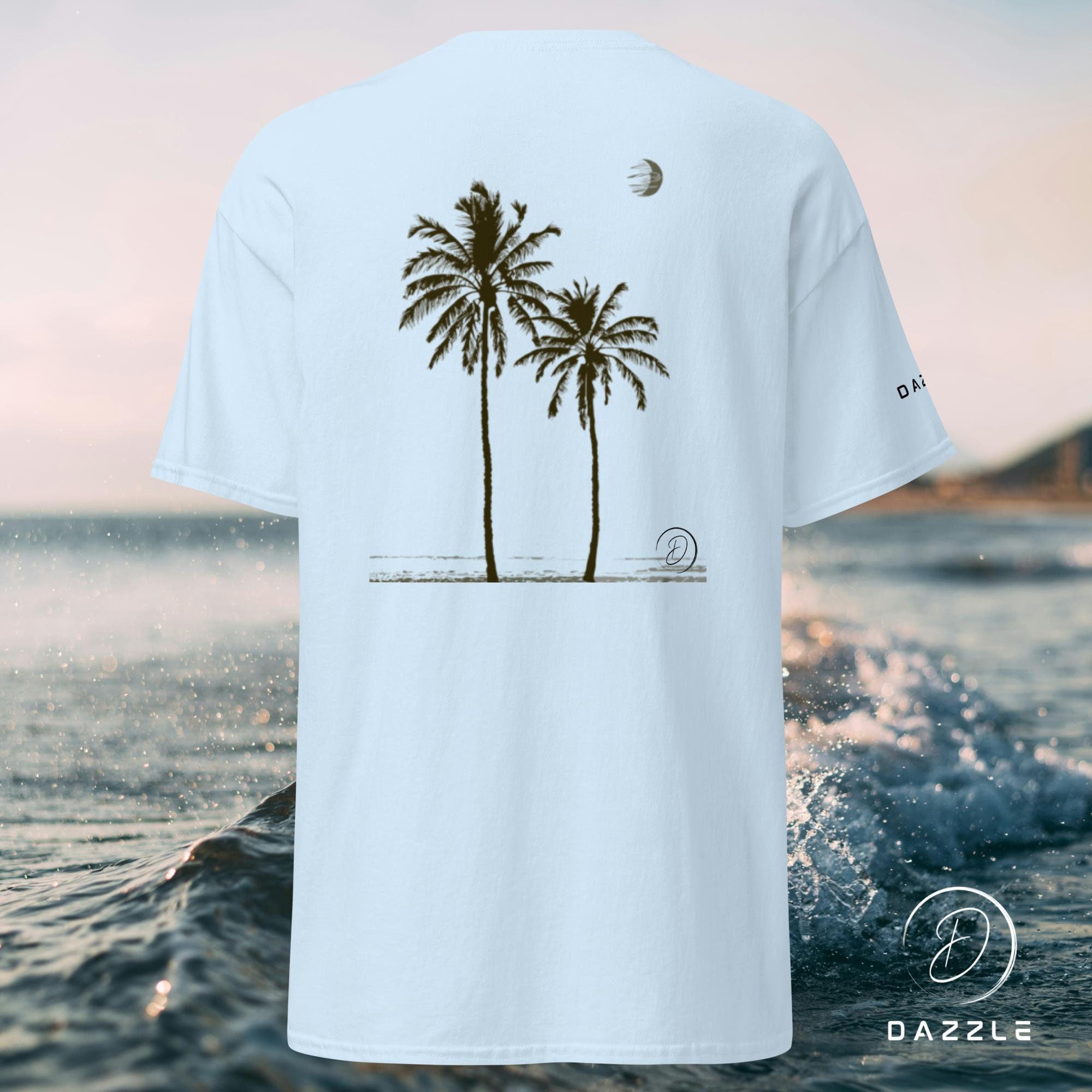 ADSB★PALM TREE RESORT T-SHIRT★暑い夏 雰囲気を出しましょう Amazon.com: Colorful Palm Tree Design T-Shirt : Clothing