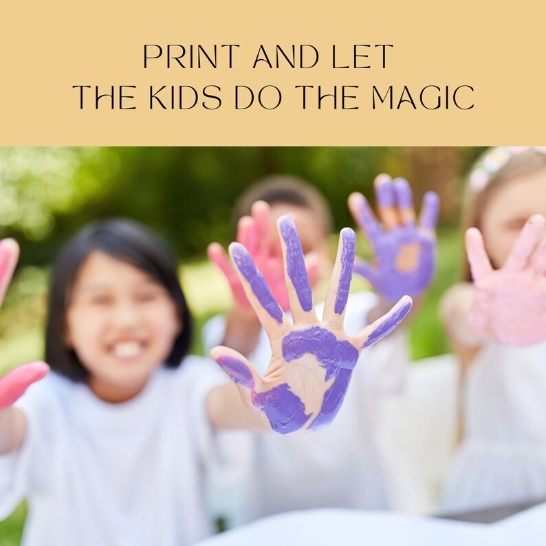 Fathers Day Handprint Craft PRINTABLE Gift for Dad From Kids Toddler