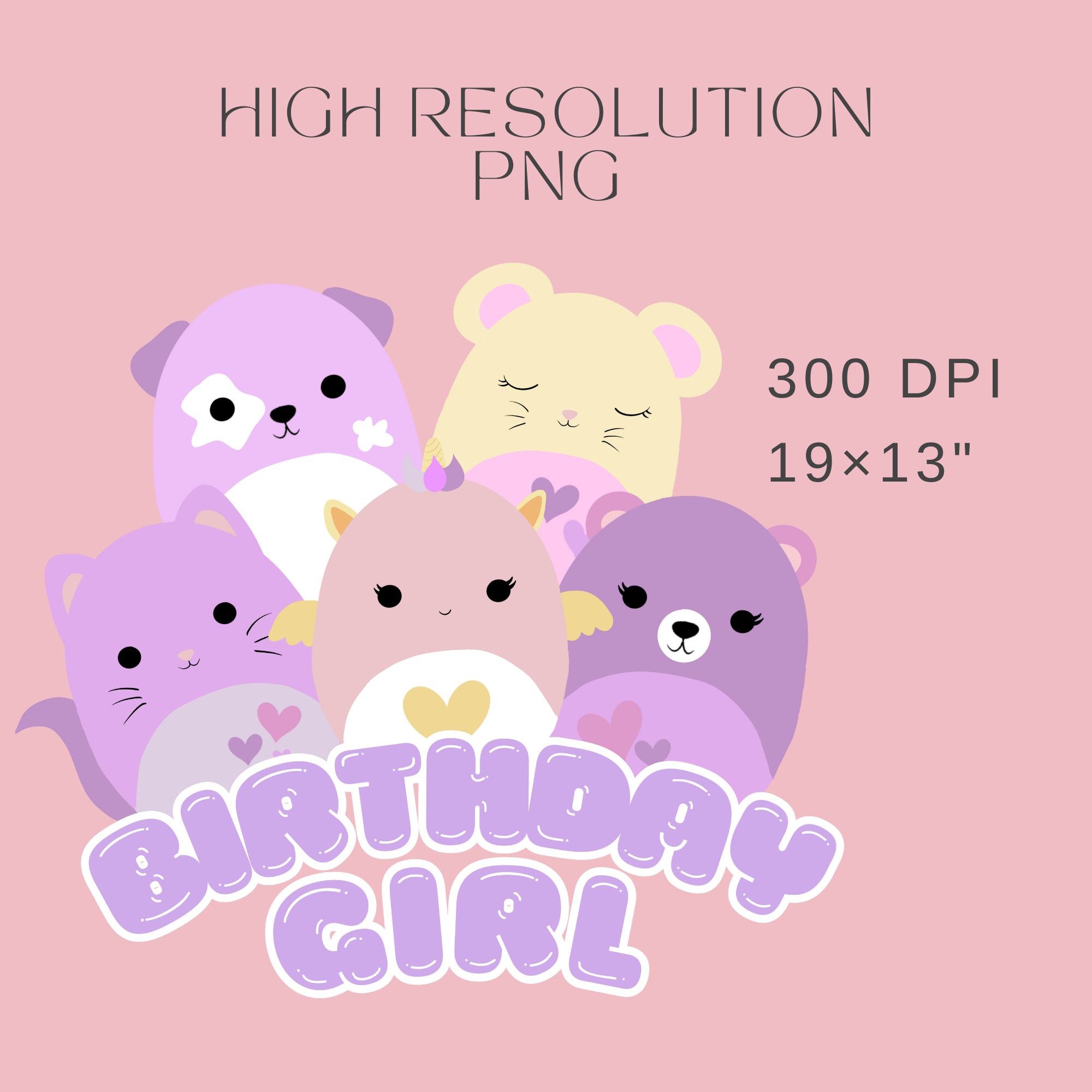 Hanukkah squishmallow girl