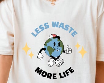 Camiseta ecológica: estilo de vida cero residuos