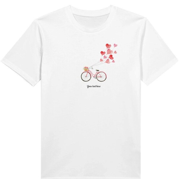 Fahrrad CUSTOM T-Shirt / Schlafshirt Bio Baumwolle