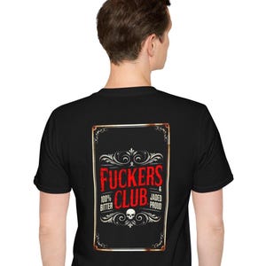 Bitter Club Graphic Tee | Unisex T-Shirt for Casual Wear, Gift for Coffee Lovers, Funny Present, Rebel Apparel, Birthday Gift