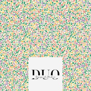 Pastel Ditsy Floral Seamless Pattern, Beige Floral Pattern, Fabric Background Pattern, Digital Paper Download, Commercial Use