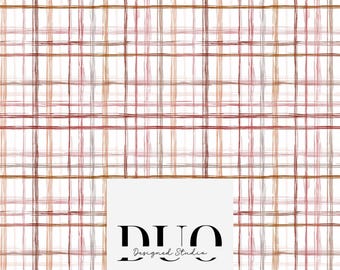 Patrón sin costuras de cuadros vichy marrones, fondo de patchwork sin costuras de cuadros vichy, descarga de papel digital de tela otoñal, uso comercial