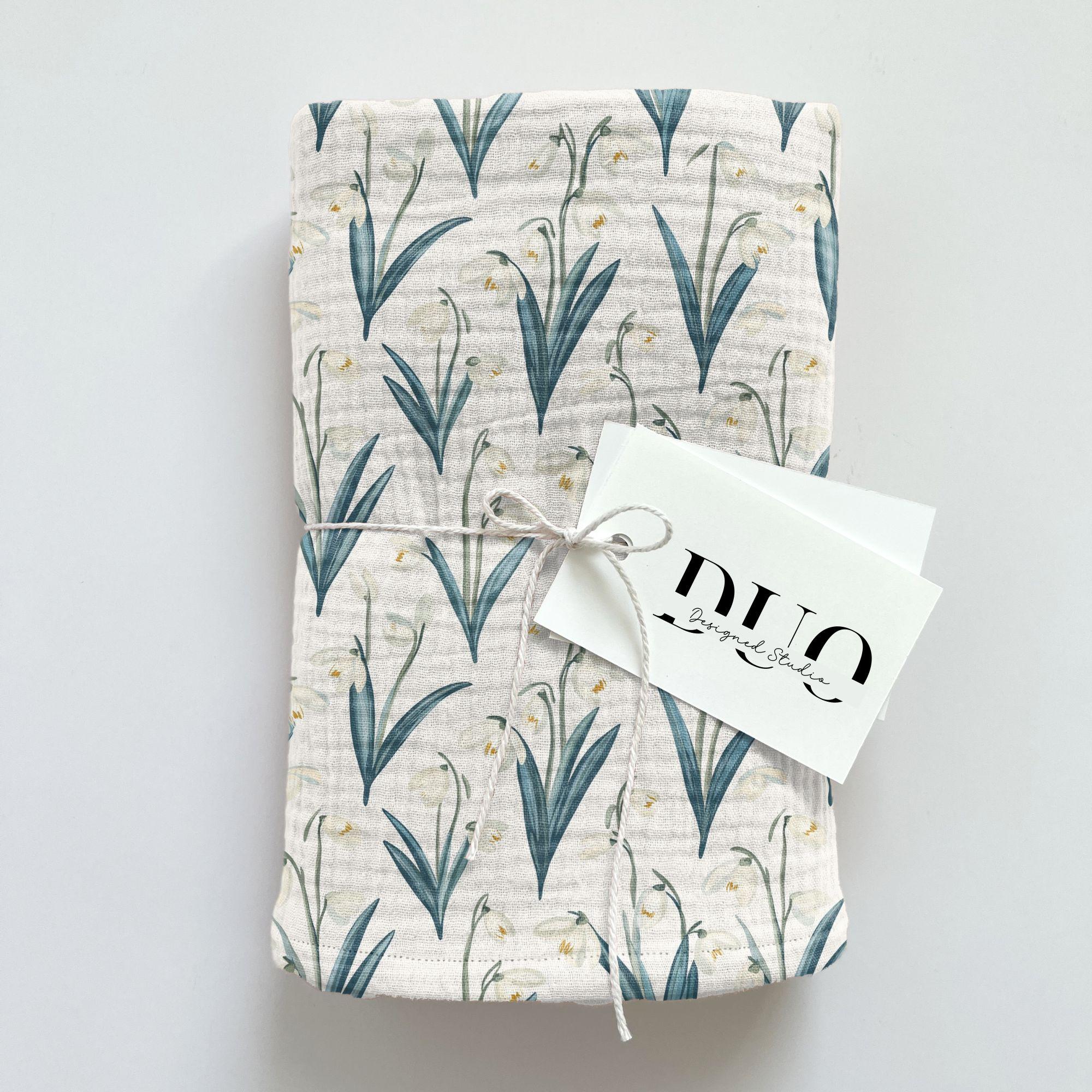 Snowdrops Spring Floral Seamless Pattern, Repeat Surface Pattern ...