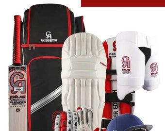 CA PRO KIT cricket kit bat,pads,gloves,bag and helmet full ca cricket kit.