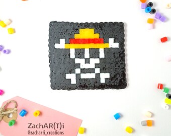 Posavasos hecho a mano inspirado en piratas