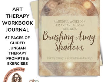 Jungian Therapy Workbook: Art Based Therapy and Self Awareness Printable Journal (PDF)