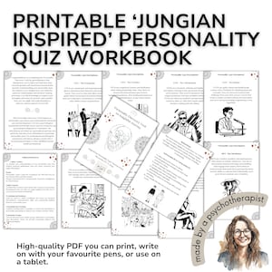 Get To Know Yourself; MBTI Personality Test & Values Exploration Kit; Transformative Psychology Bundle