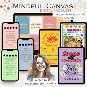 Printable Therapy Office Decor Set + Psychoanalyst Portraits Line Art + Freud Jung Rogers Art + Psychotherapy Digital Download image 9