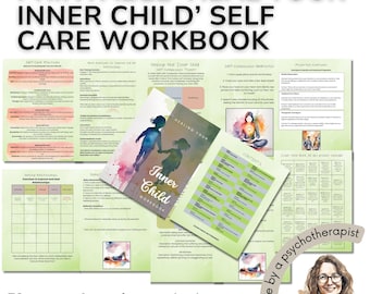 Wounded Inner Child Healing Workbook: Therapy Journal, Mental Health (PDF)