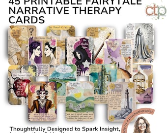 Fairy Tale Narrative Therapy Cards: Story Weaver's Oracle (PDF)