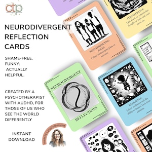 Schede di supporto per la neurodiversità - Emozioni e sentimenti per ADHD e autismo, schede terapeutiche stampabili e suggerimenti sulla neurodiversità