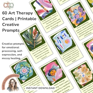 Schede di terapia artistica per la salute mentale. Uno strumento stampabile per terapisti, amanti del diario, educatori. Auto-aiuto per l'espressione creativa in formato tascabile