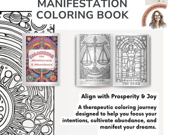 Zentangle Style Abundance Coloring Book: Zen Art Therapy for Anxiety (PDF)