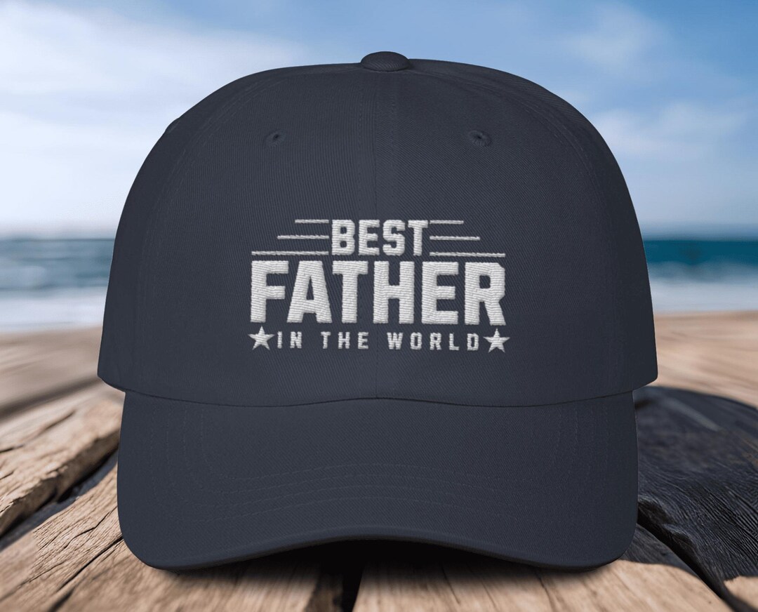 Best Father Classic Dad Cap, Gift for Dads, Father's Day Hat ...
