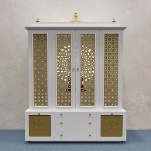 It is  Deposit for the 3D Render of Custom Pooja Mandir (Home Temple)