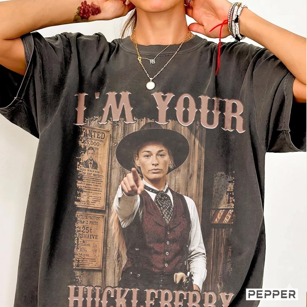 Comfort Colors Sophie Cunningham I'm Your Huckleberry Vintage T-Shirt, Sophie Cunningham B