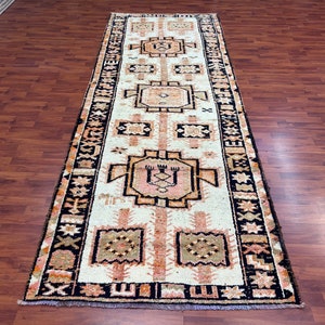 10.11x4.2 ft Antique Handmade Turkish Rug Top Quality Turkish rug Home Decor Rug Vintage Rug Tribal Antique Rug, Colorful rug