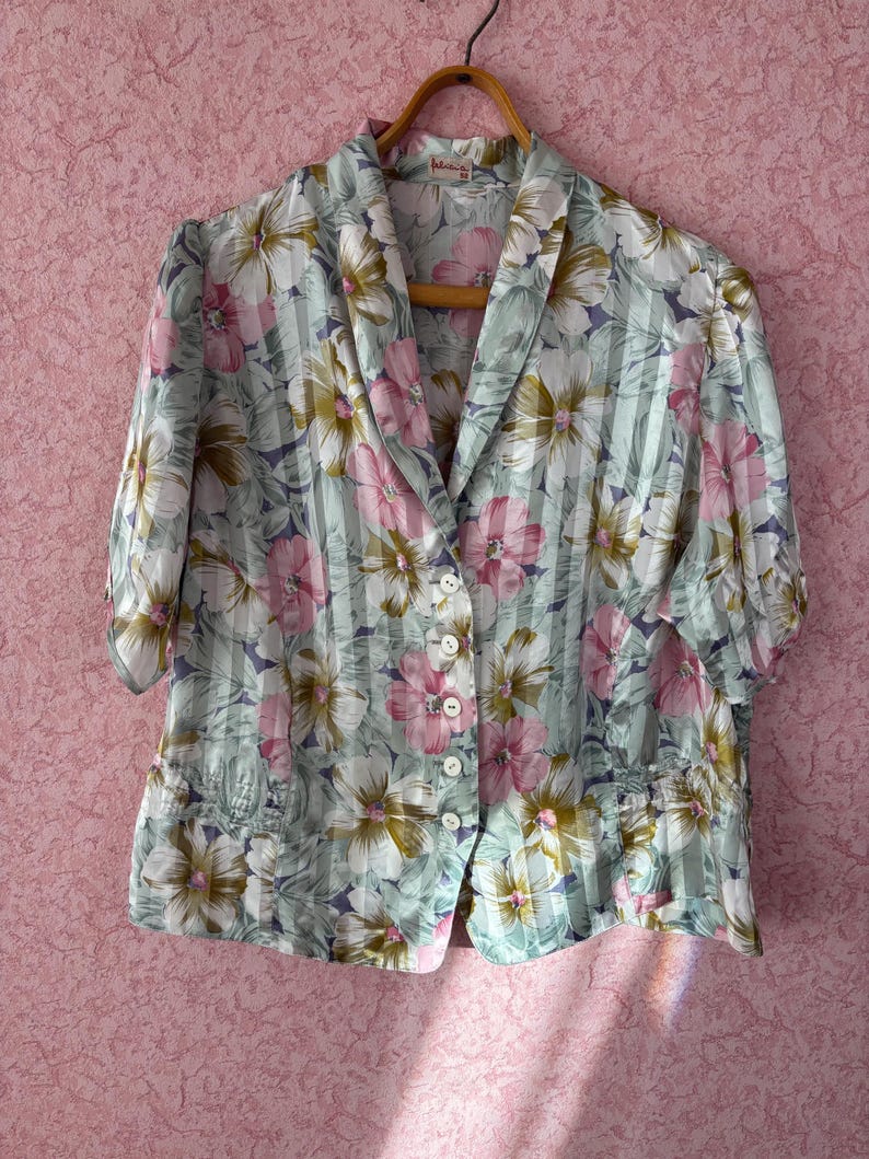 Eleanor™ - Vintage Floral Blouse main image 1