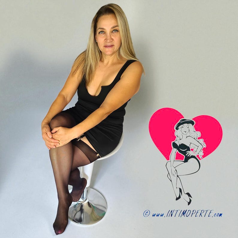 Bas Nylon Avec Jarretières Dreamgirl - Couleur Café, Neuf Avec étiquettes, Style Dentelle