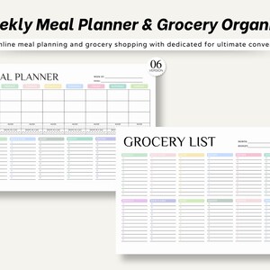 weekly meal planner
printable
meal planner
food diary
food journal
meal tracker
grocery list
kitchen inventory
meal prep
meal plan
shopping list
daily meal planner
meal planner pdf