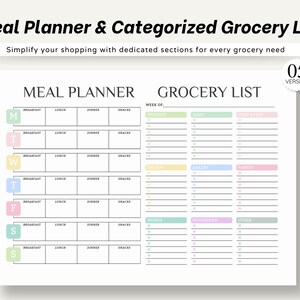 weekly meal planner
printable
meal planner
food diary
food journal
meal tracker
grocery list
kitchen inventory
meal prep
meal plan
shopping list
daily meal planner
meal planner pdf