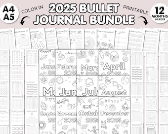 Premade 2026 Planner Pages Printable & Editable