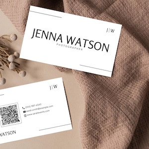 Editable Business Card Template, Business Card Modern Business Card, Business Card, Digital Download