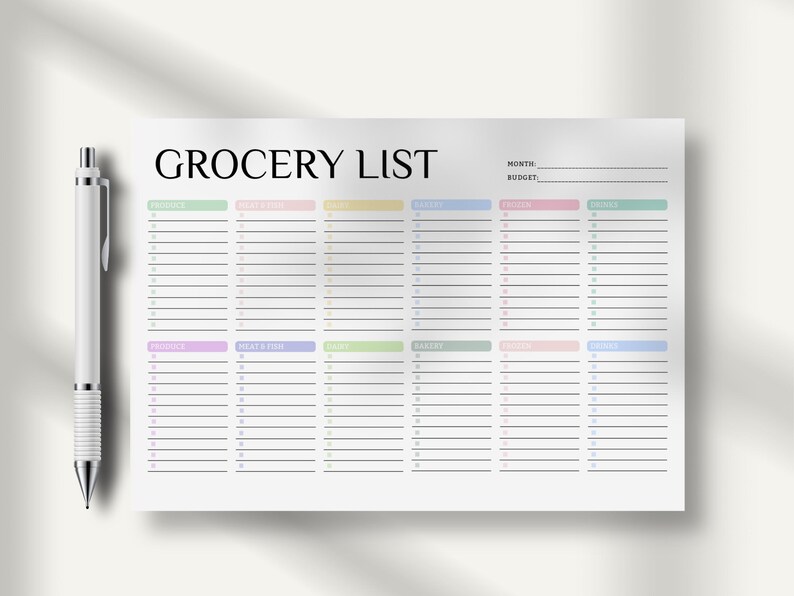 weekly meal planner
printable
meal planner
food diary
food journal
meal tracker
grocery list
kitchen inventory
meal prep
meal plan
shopping list
daily meal planner
meal planner pdf