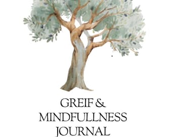 Printable Grief & Mindfulness Journal – 6-Week Healing Workbook (Digital PDF)